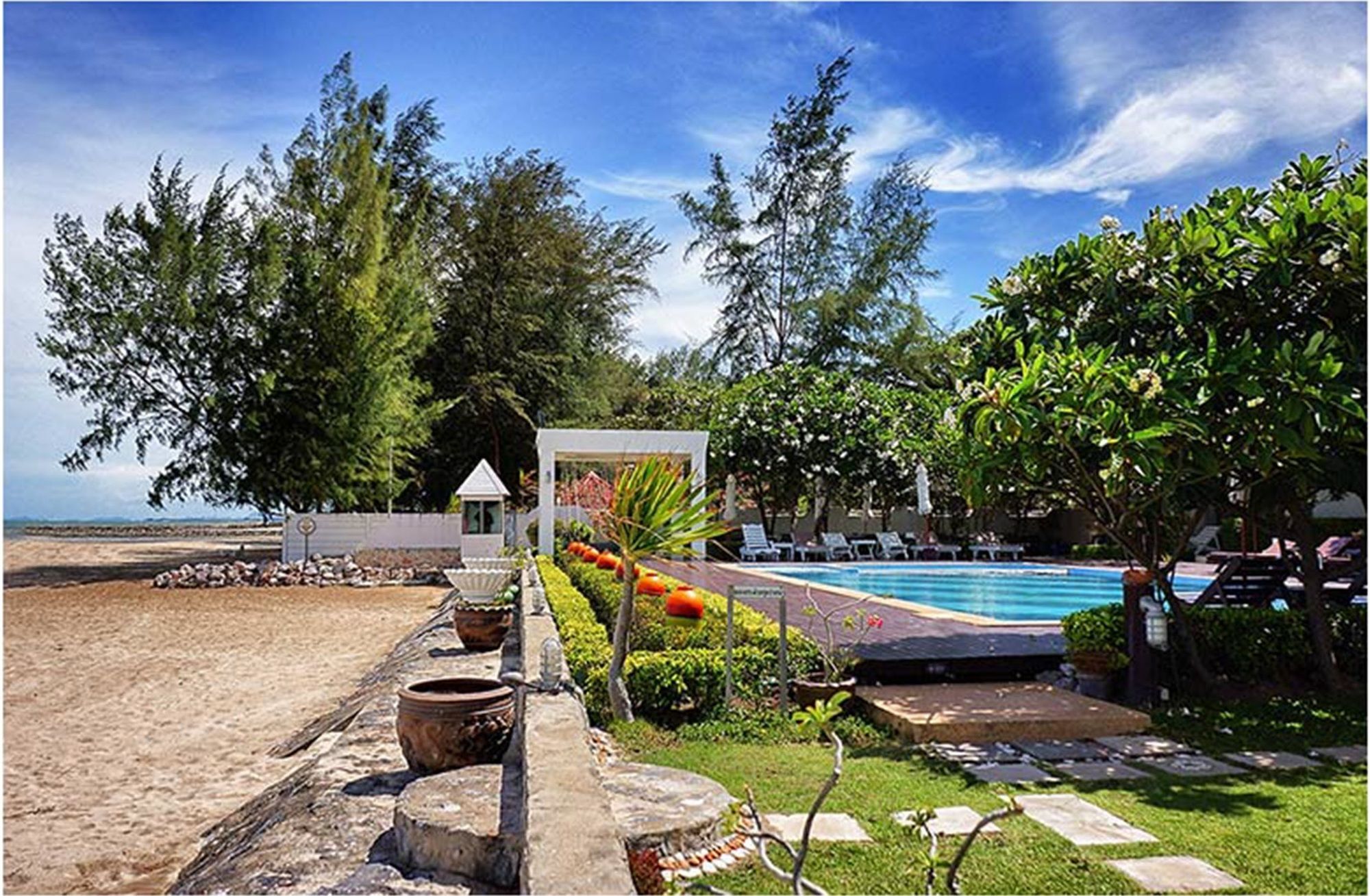 Chez Nous Boutique Resort Haad Chao Samran Eksteriør billede